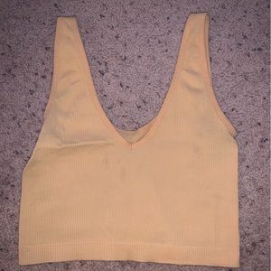 Pale Yellow Colsie Tank Top